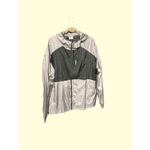 NWT Mens Columbia Flash Forward Windbreaker Gray Full Zip New w/Tags Sz 2X GTbH3
